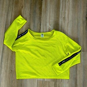 Zumba Mesh top yellow size S